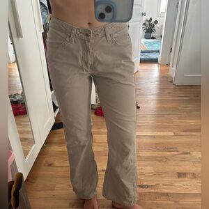 Carhartt pants boot cut mid rise